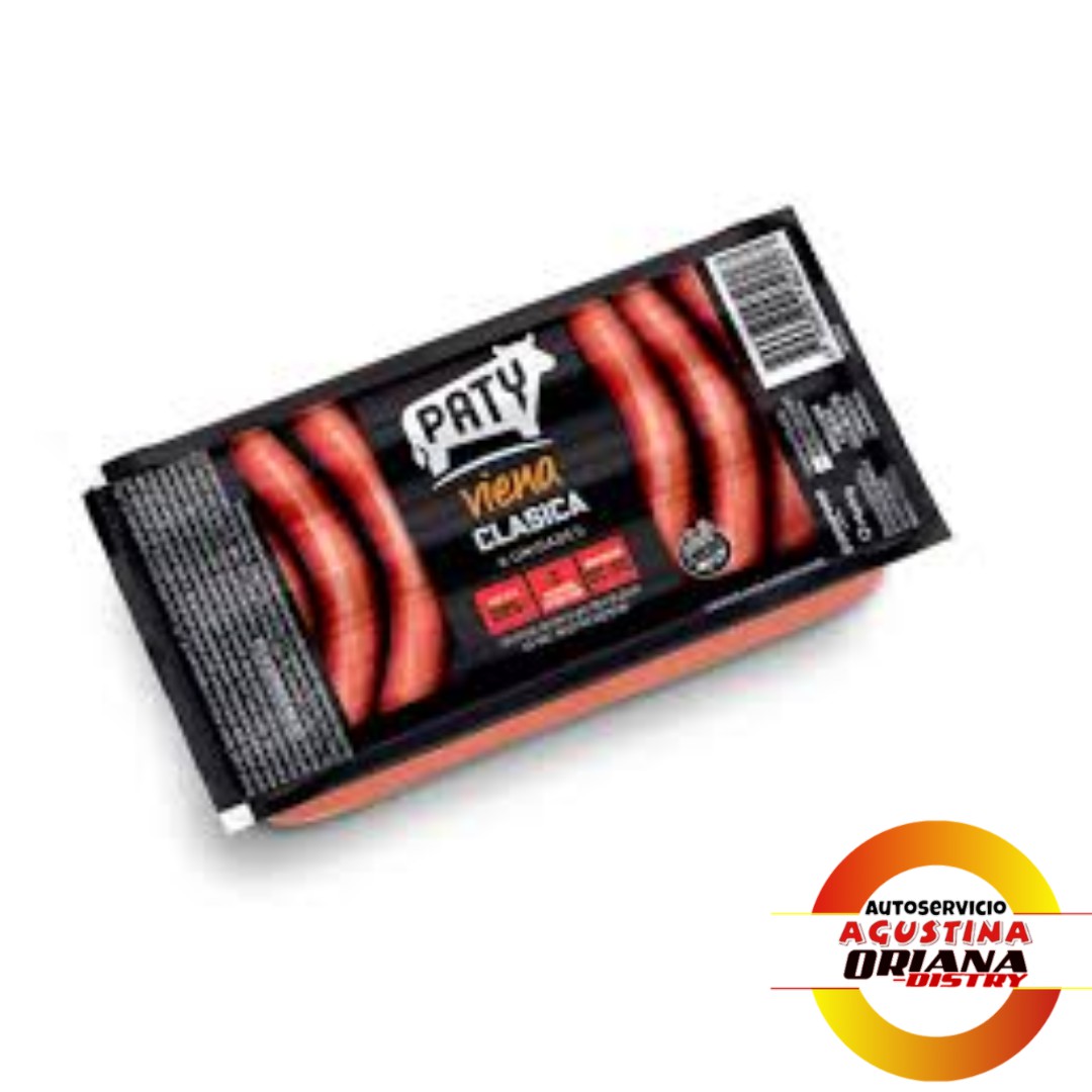 SALCHICHAS X 6 PATYVIENA CLASICA
