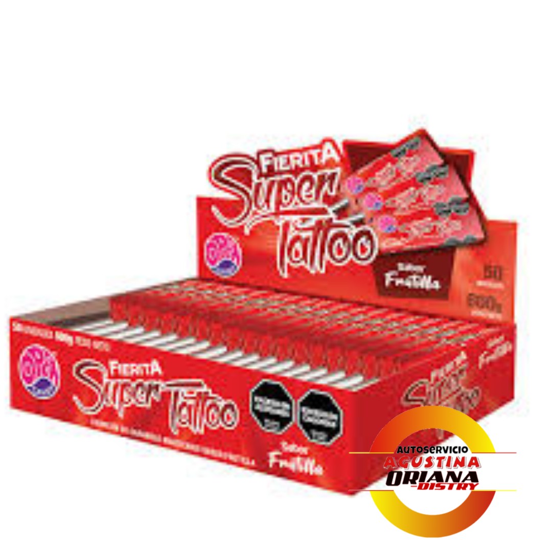 CHUPETIN SUPER FIERITA TATTOO