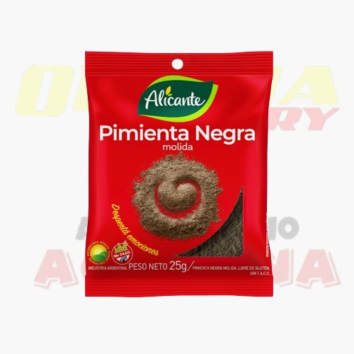 CONDIMENTO PIMIENTA NEGRA ALICANTE