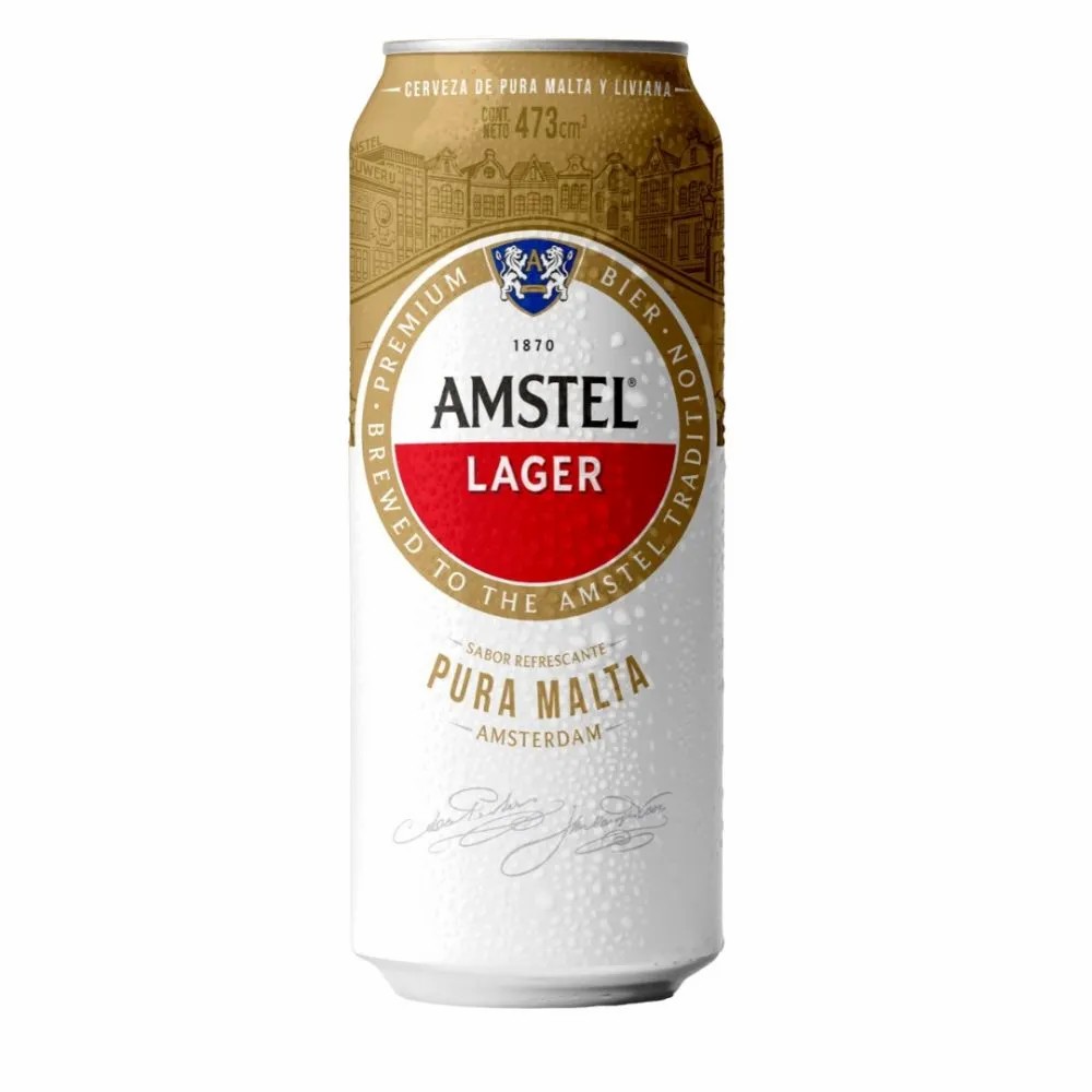 CERVEZA 473ML AMSTEL