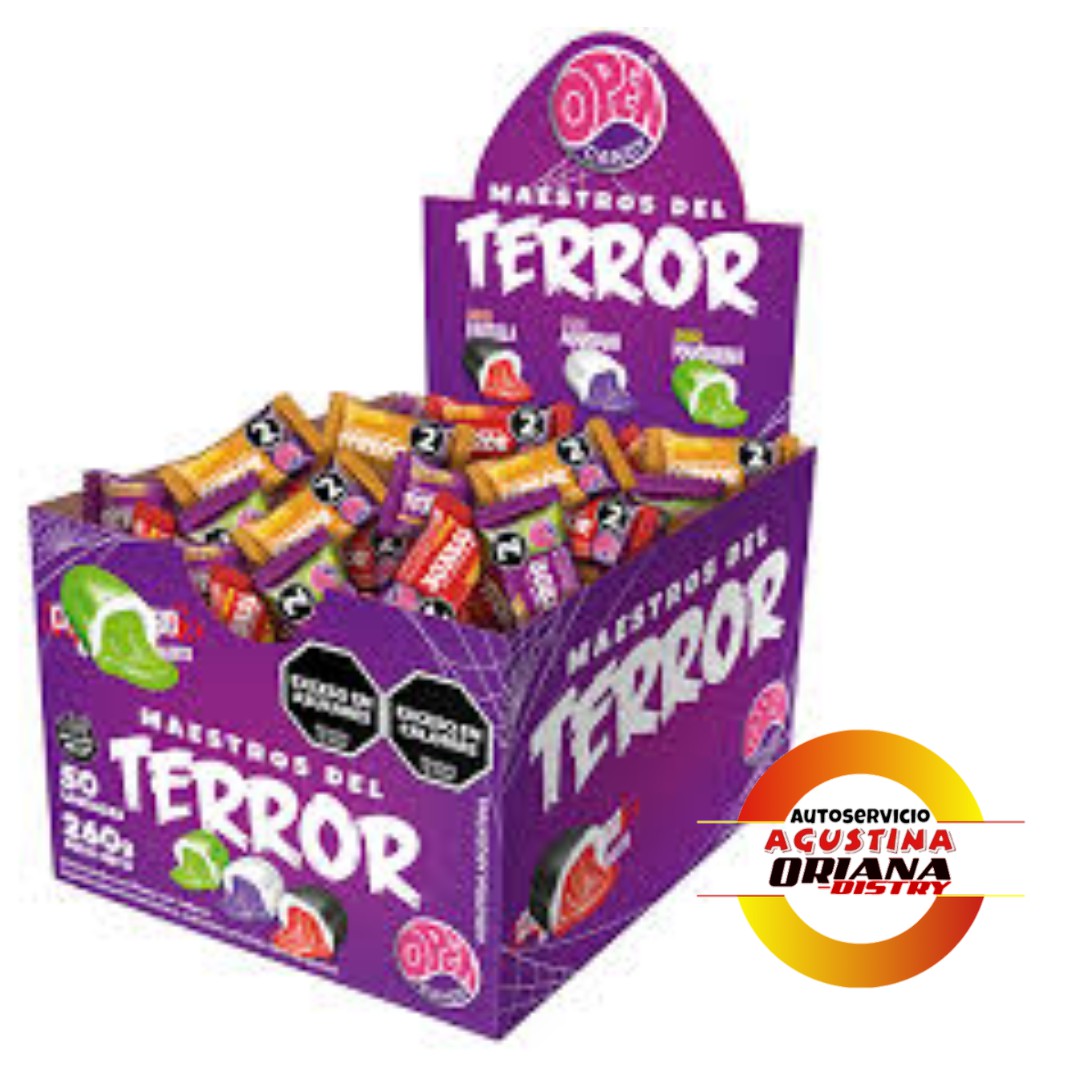 CHICLE FIERITA MAESTRO DEL TERROR 260G