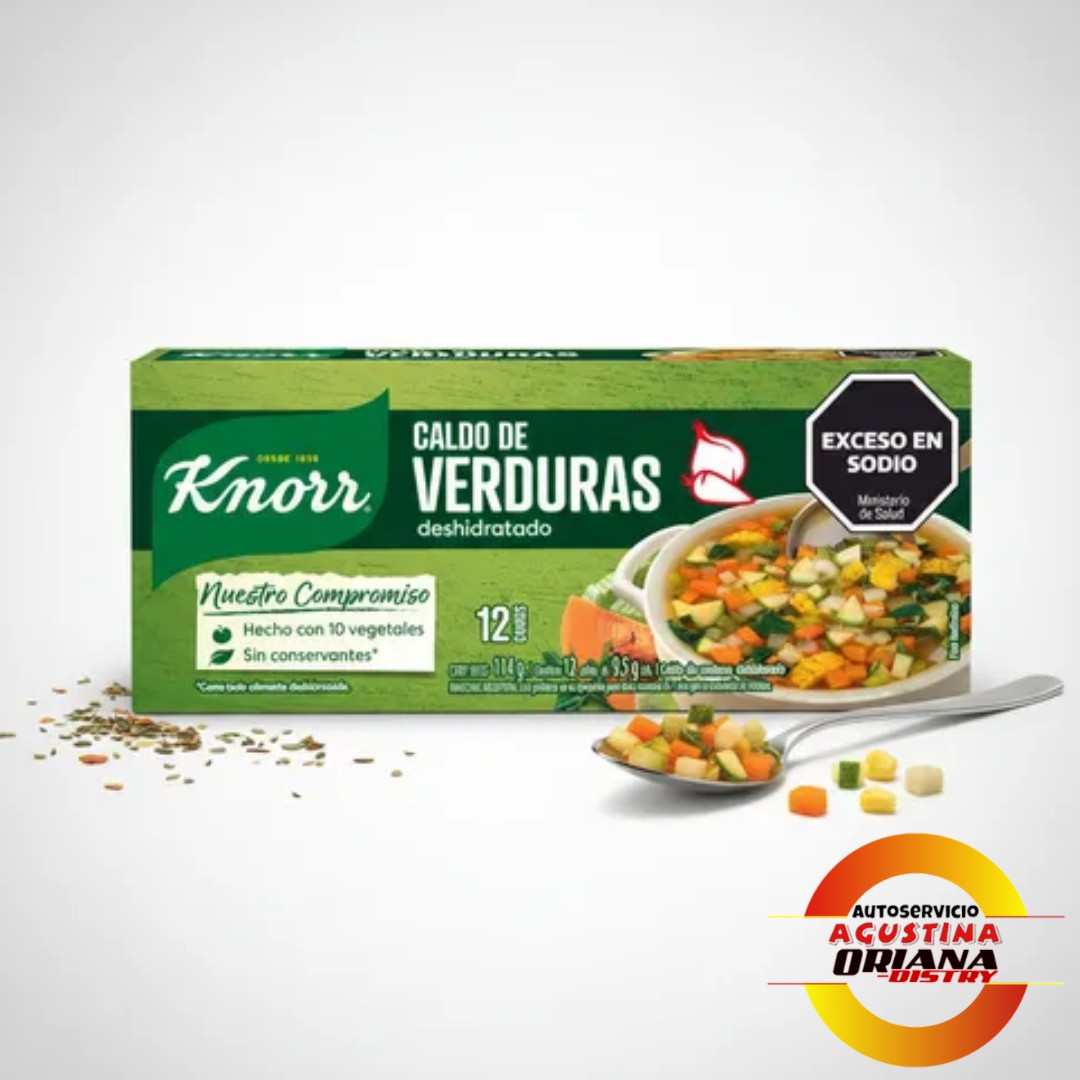 CALDO X 12 KNORR VERDURA