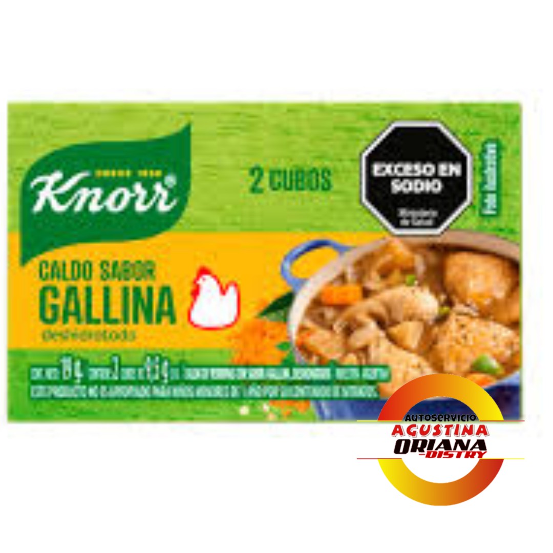 CALDO X2 KNORR GALLINA