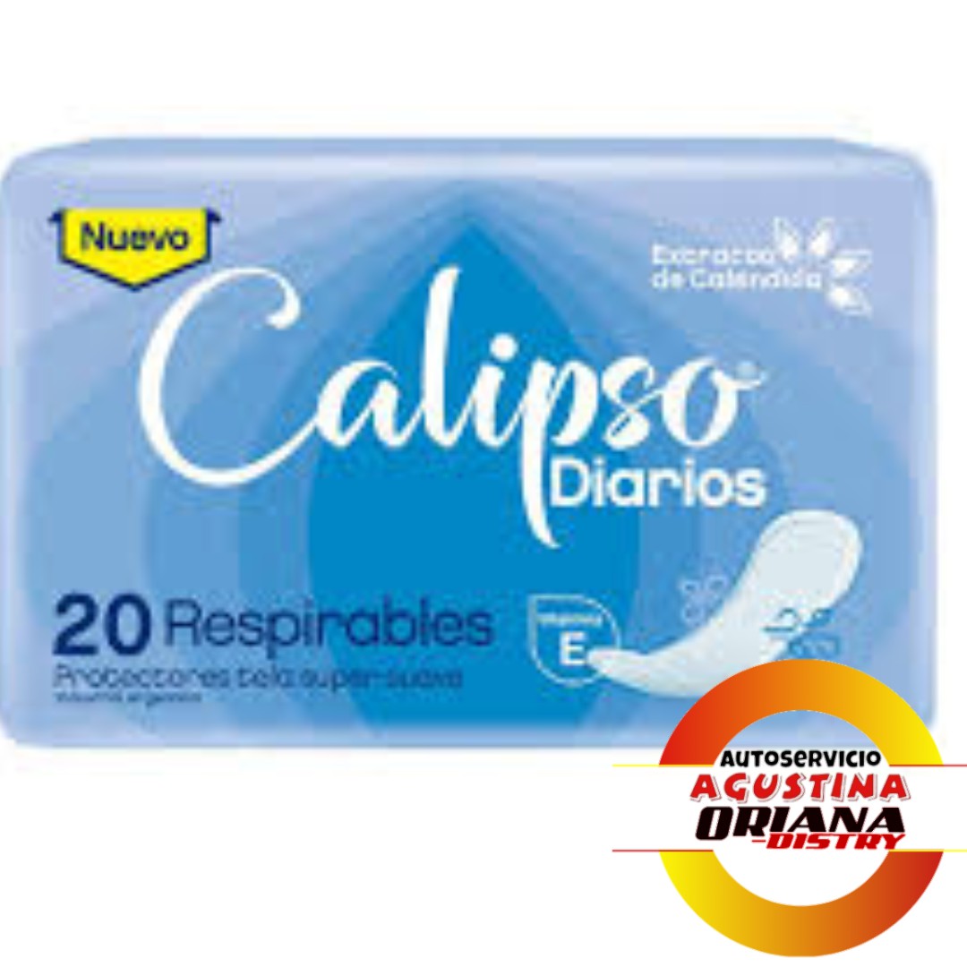 PROTECTORES CALIPSO X20 RESPIRABLES - CELESTE CLARO