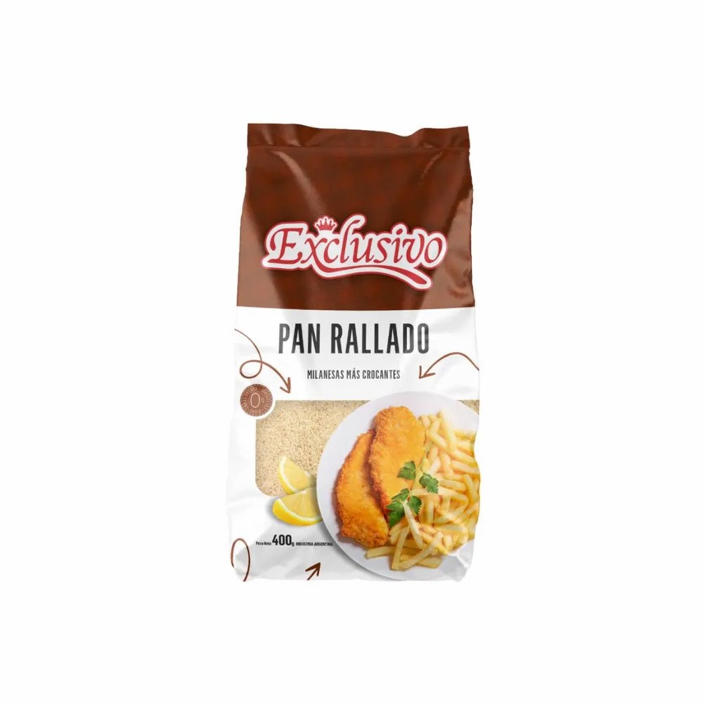 PAN RALLADO 400G EXCLUSIVO