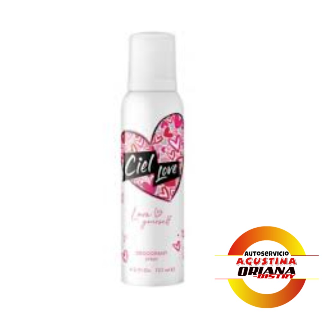 DESODORANTE 123ML CIEL LOVE