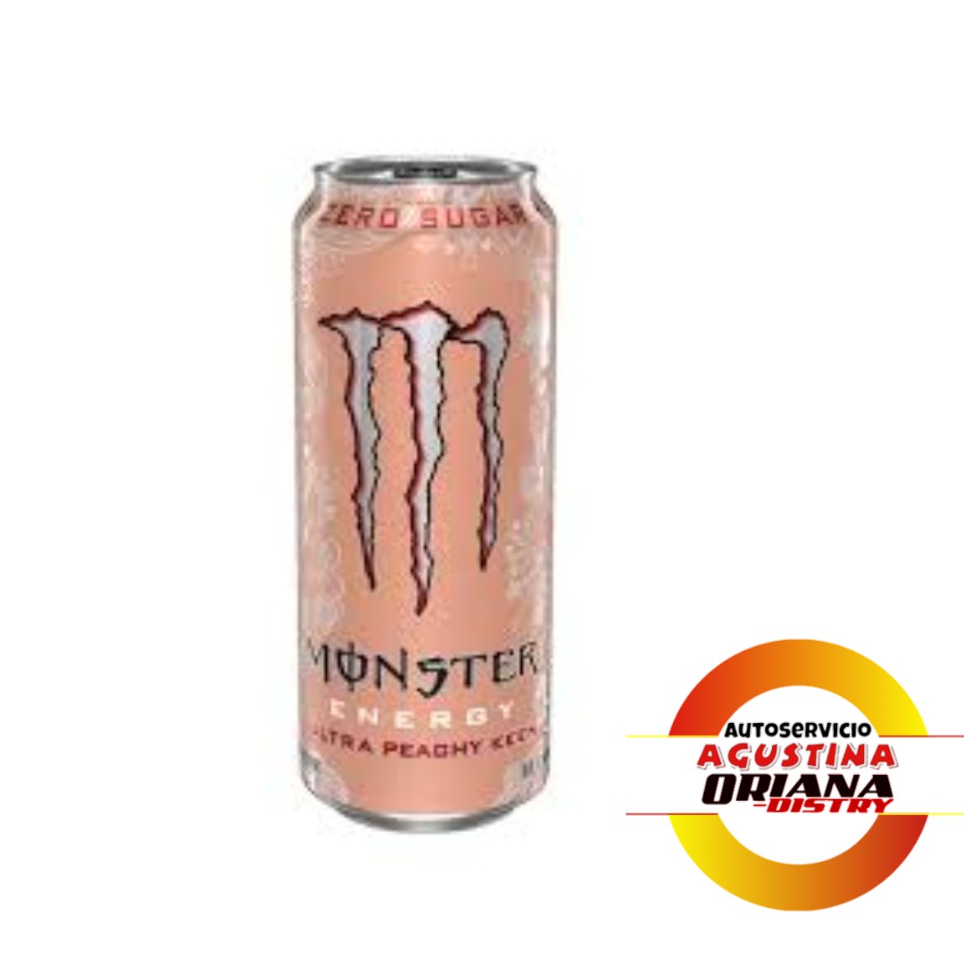 MONSTER ENERGY 473ML  ULTRA PEACHY  KEEN