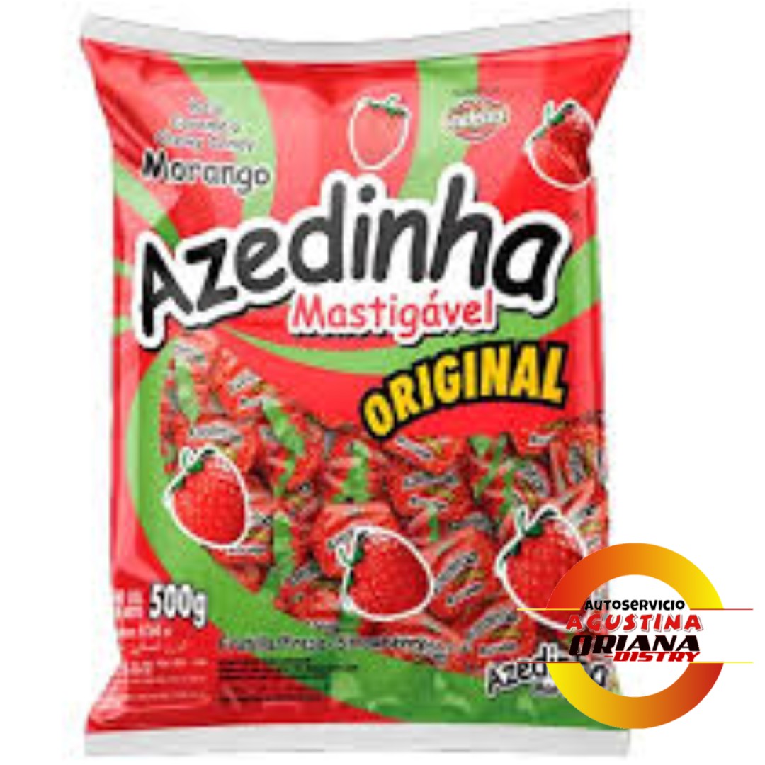 CARAMELOS AZEDINHA 500G FRUTILLA