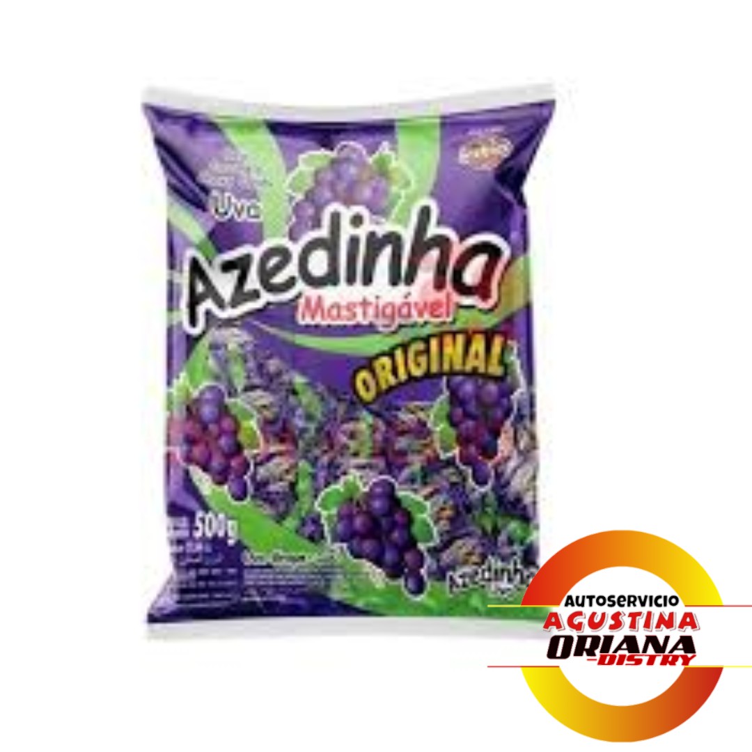 CARAMELOS AZEDINHA 500G UVA