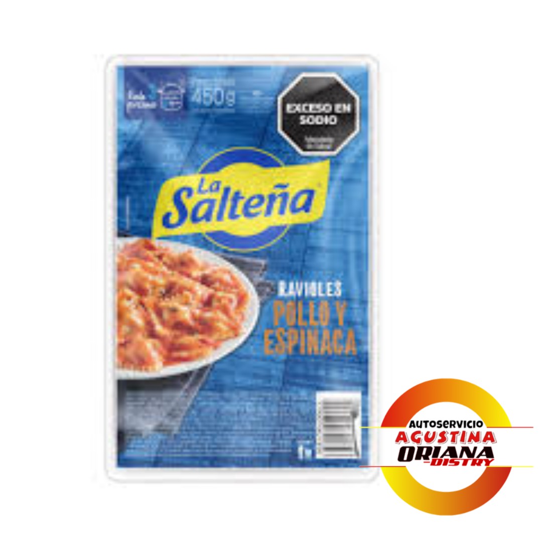RAVIOLES LA SALTEÑA CARNE Y ESPINACA