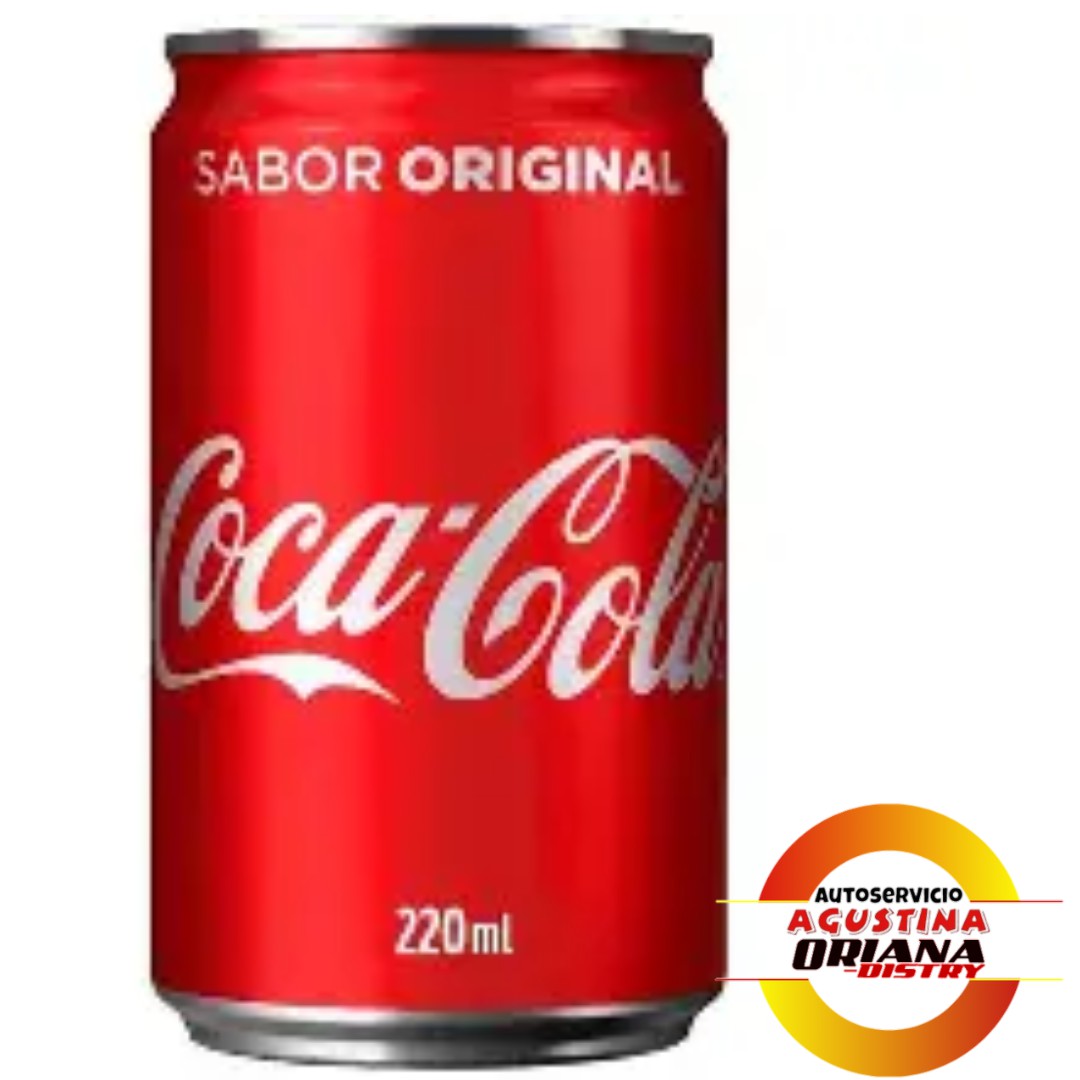 COCA COLA 220ML LATA                                      **