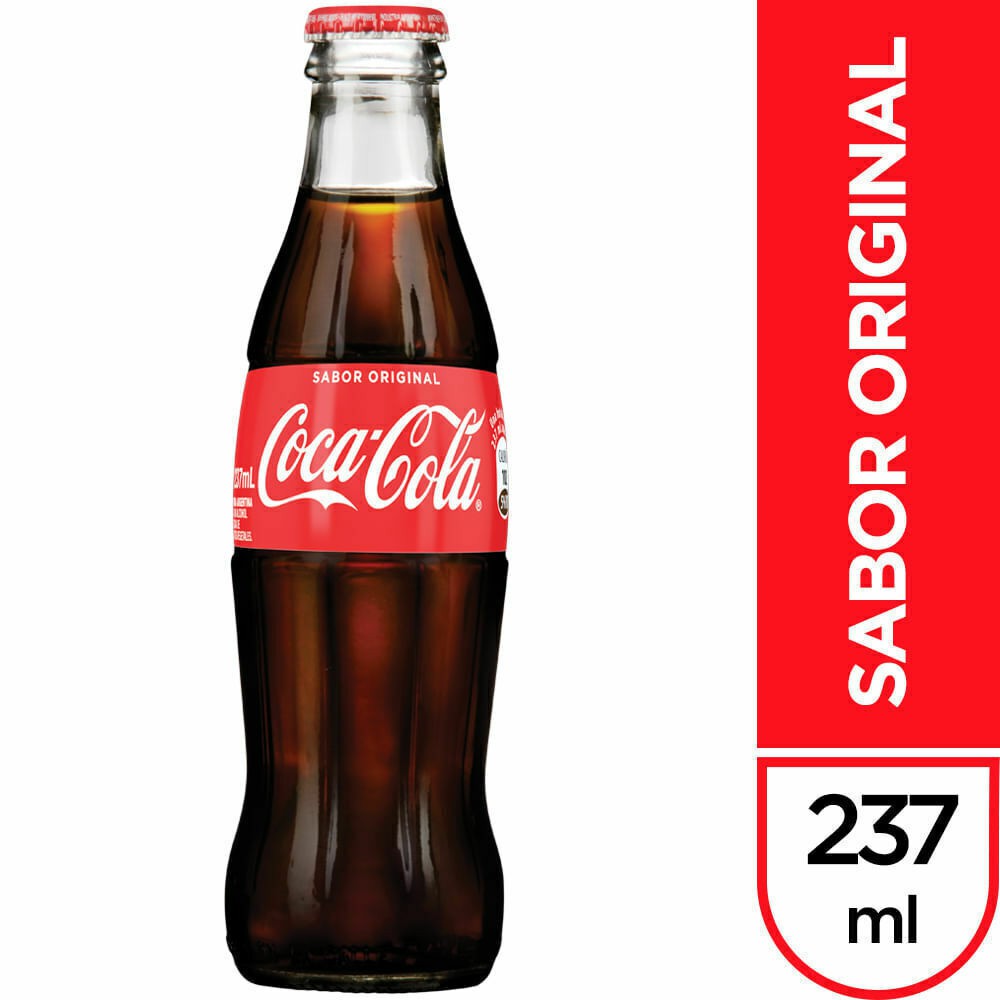 COCA-COLA 237C  VIDRIO