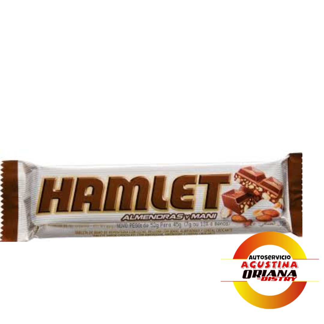 CHOCOLATE HAMLET ALMENDRA 45G