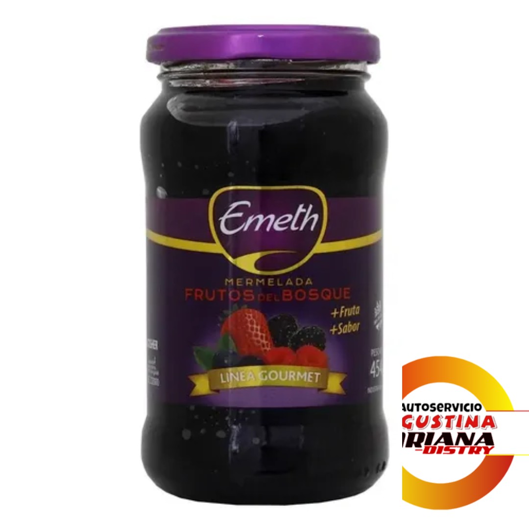 MERMELADA FRASCO 454G EMETH FRUTOS