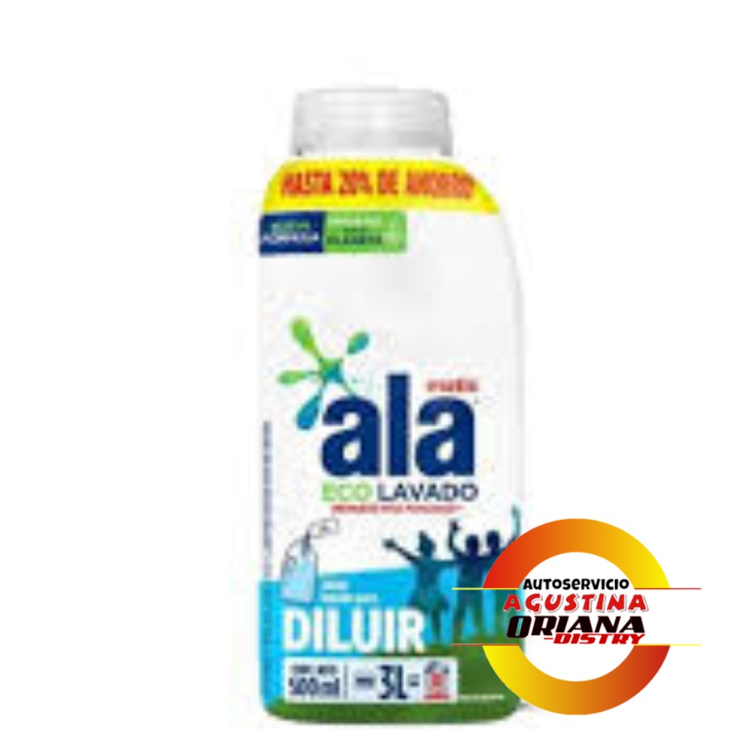 JABON LIQUIDO 500ML ALA PARA DILUIR BOTELLA