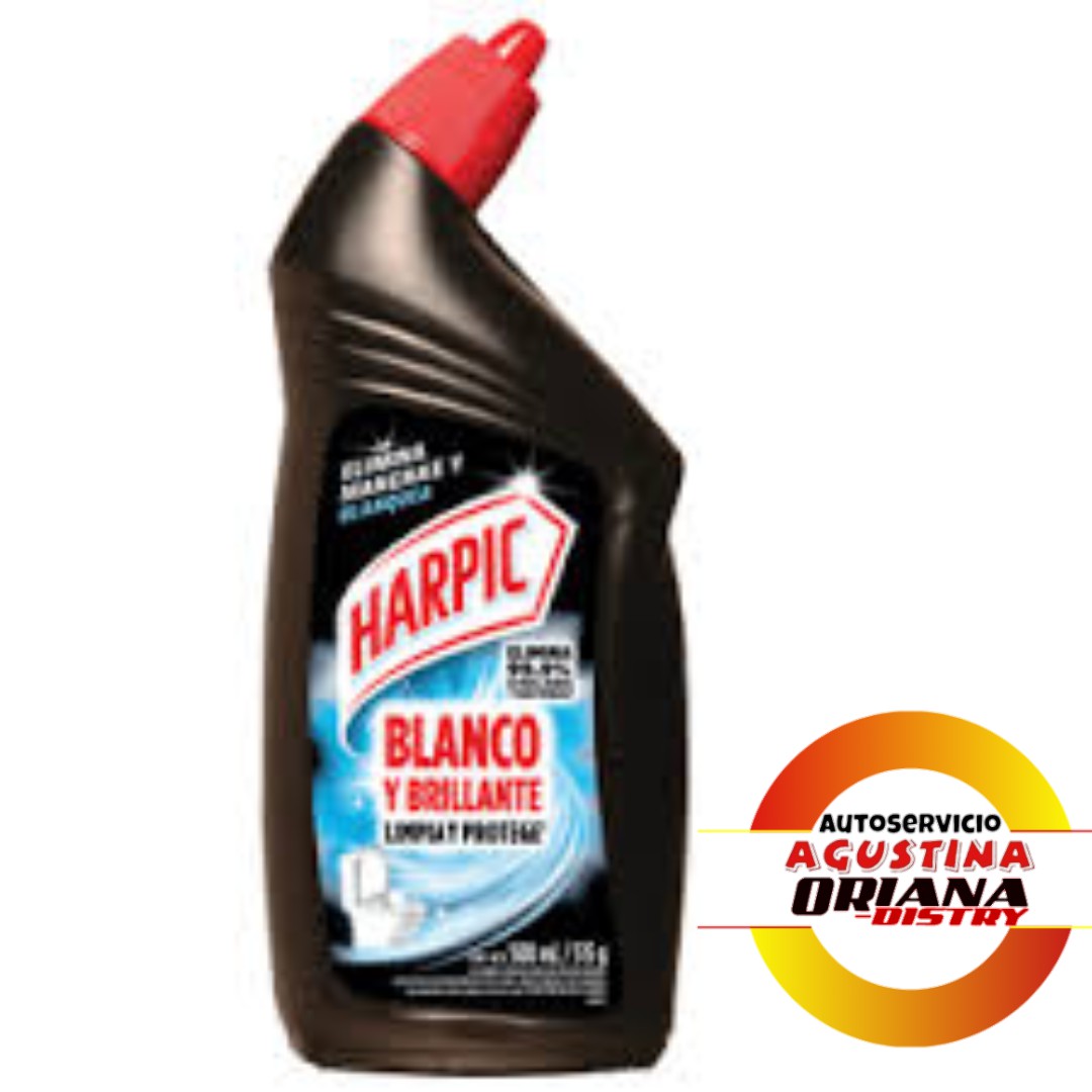 HARPIC 500G POWER BLANCO Y BRILLANTE