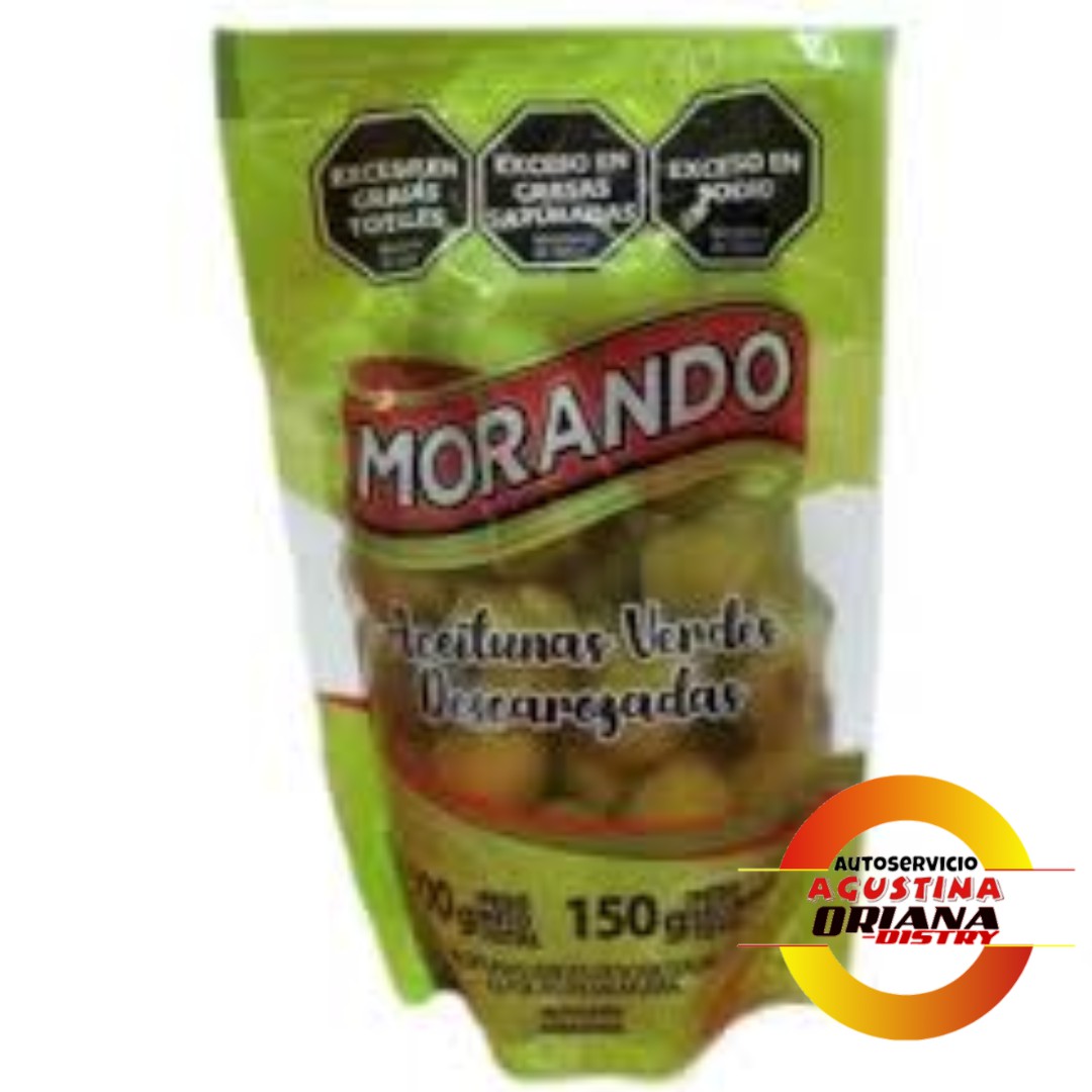 ACEITUNAS 180G  MORANDO DESCAROZADA