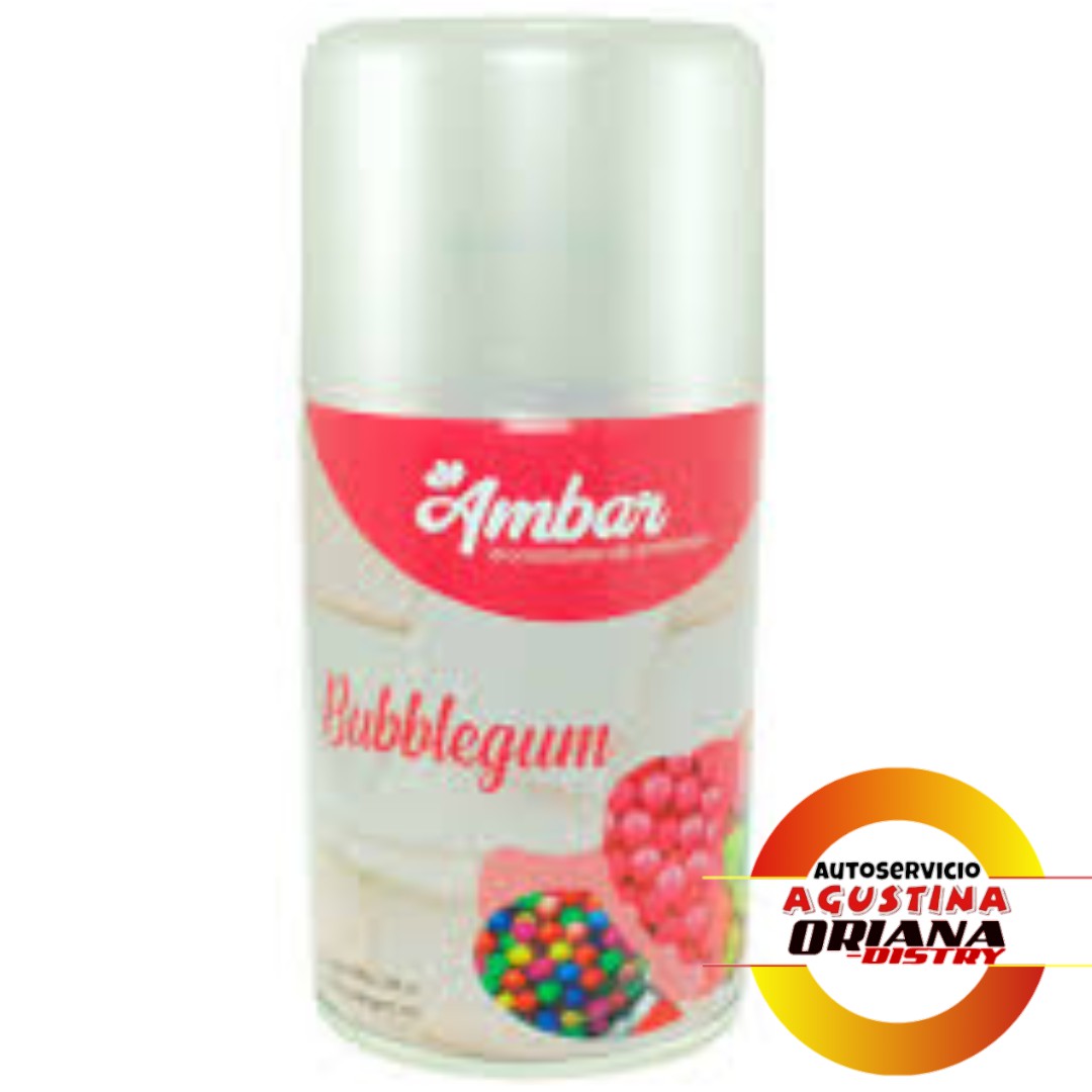 AROMATIZANTE AERO AMBAR BUBBLEGUM