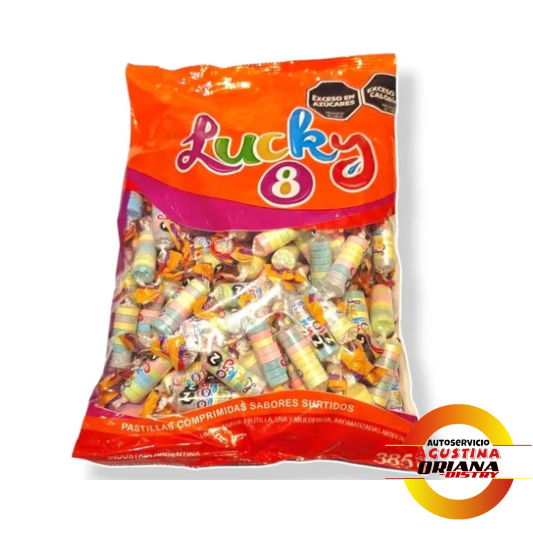 PASTILLITAS LUCKY 385G