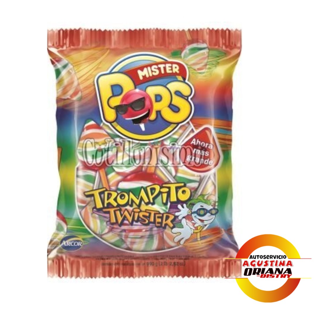 CHUPETIN MISTER POPS 50 TROMPITO