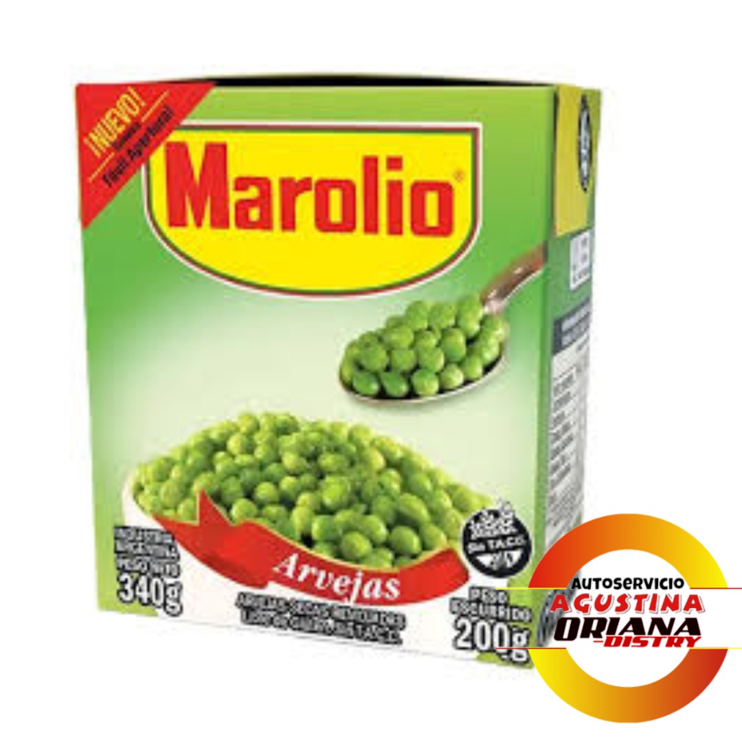 ARVEJAS CAJA 340 G MAROLIO