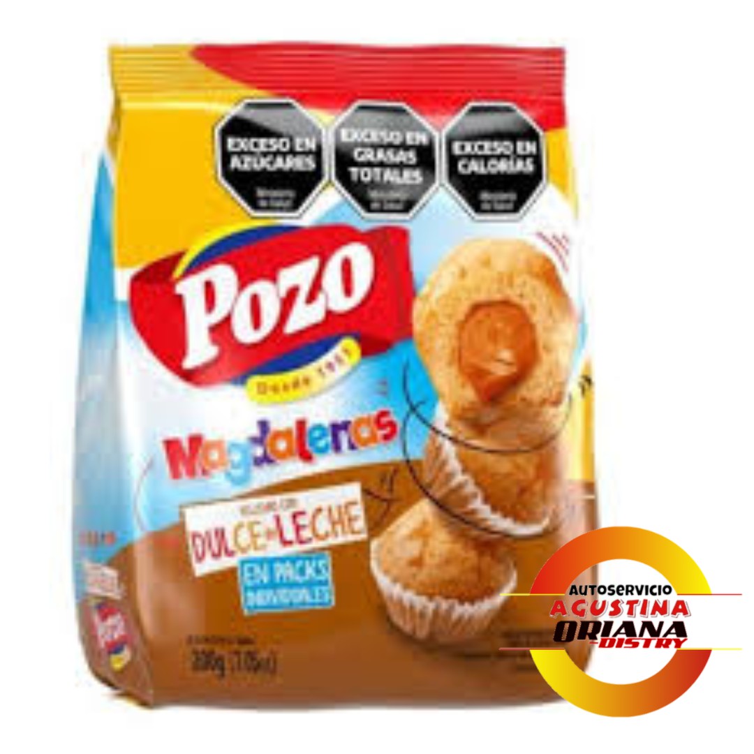 GALLETITA MAGDALENA POZO 200G DULCE DE LECHE