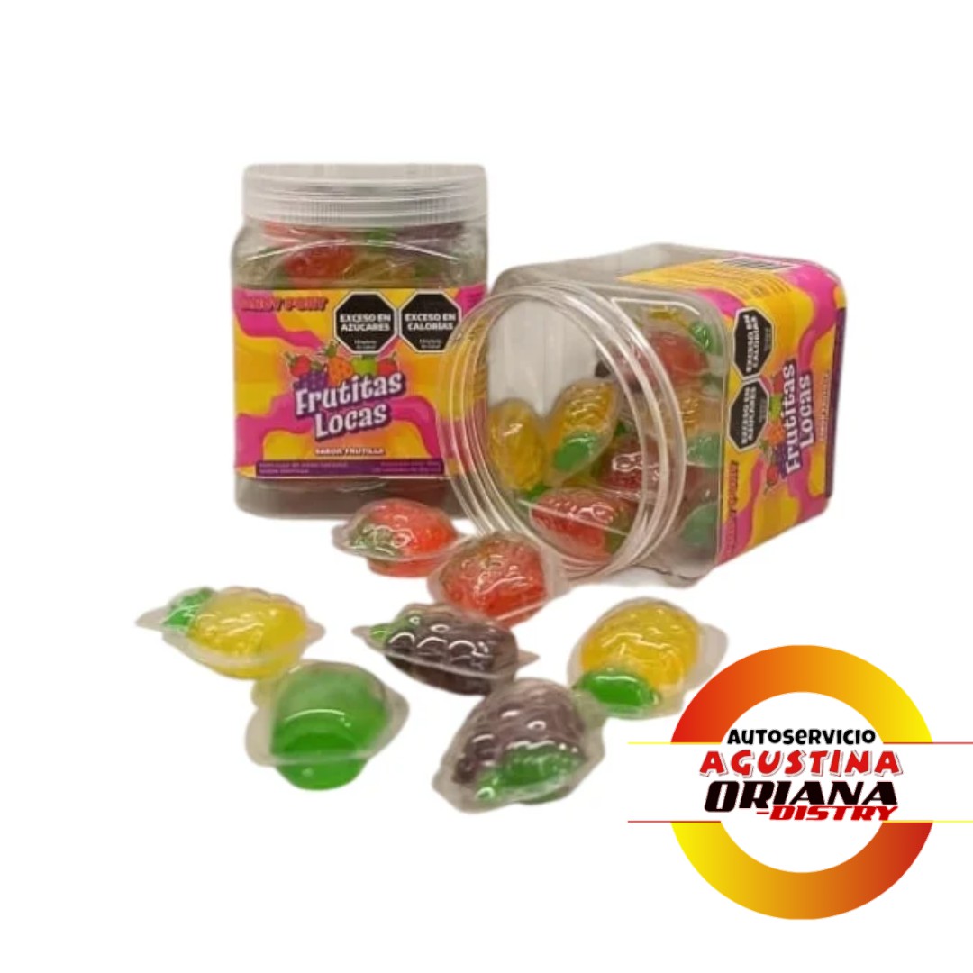 FRUTITAS LOCAS FRUTILLA 540G