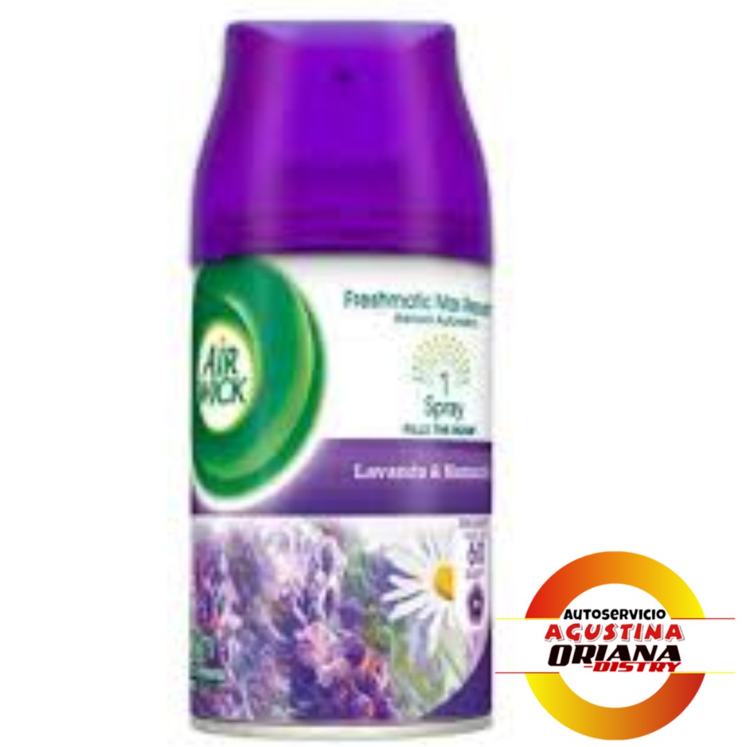 AROMATIZANTE AIR WICK - REPUESTO X 250ML LAV/MANZ