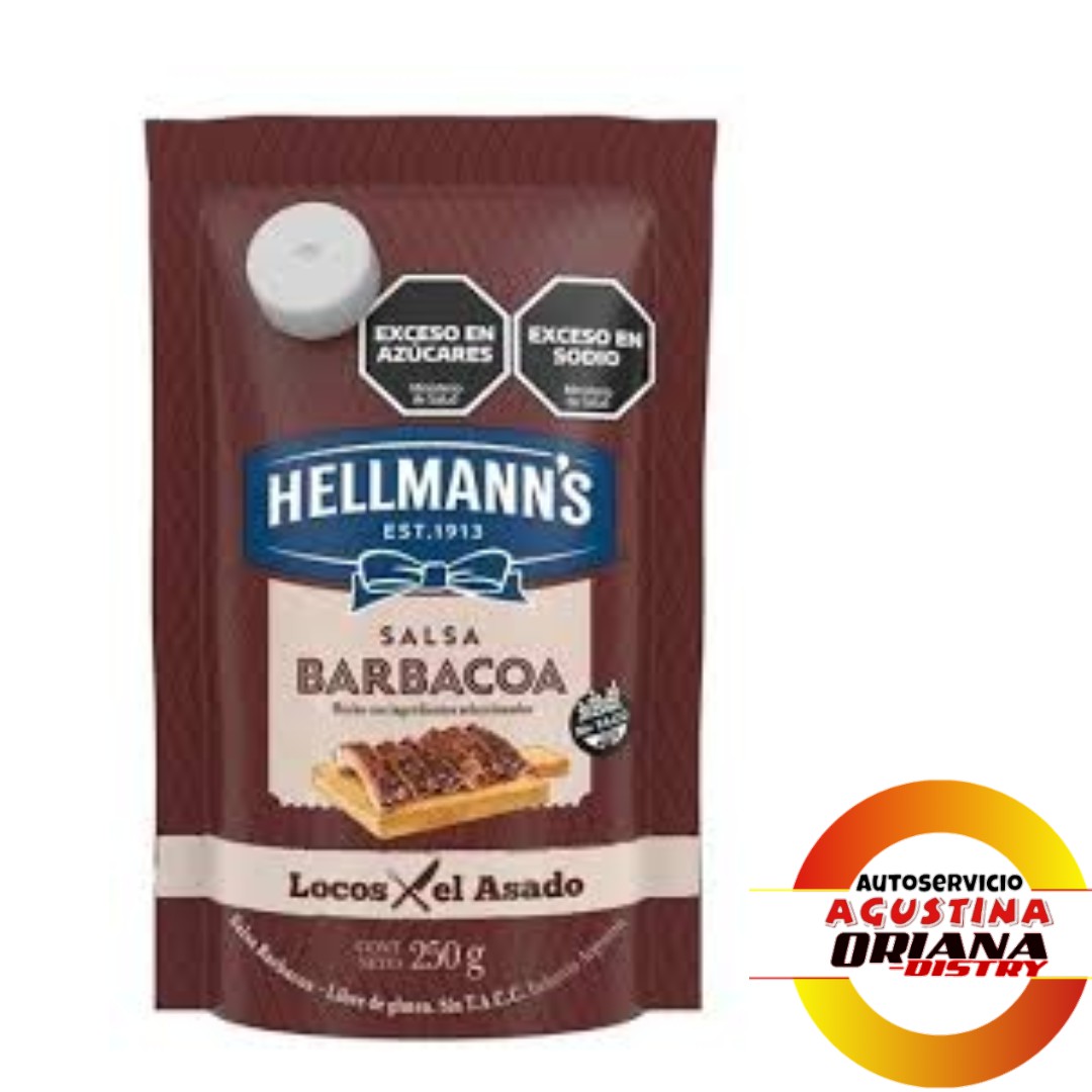 HELMANNS SALSA BARBACOA X 250 GR