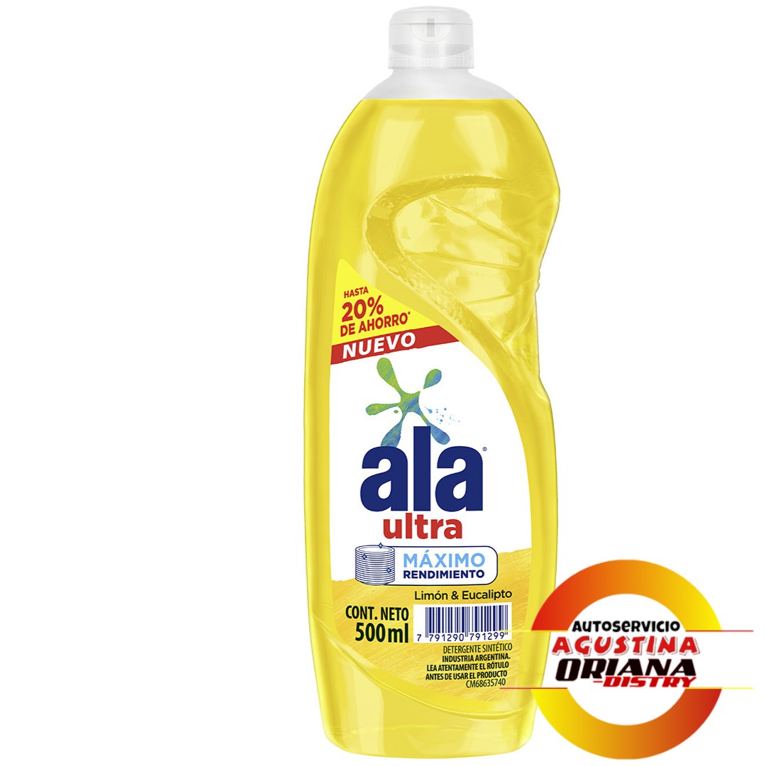 DETERGENTE 500ML ALA CONSENTRADO
