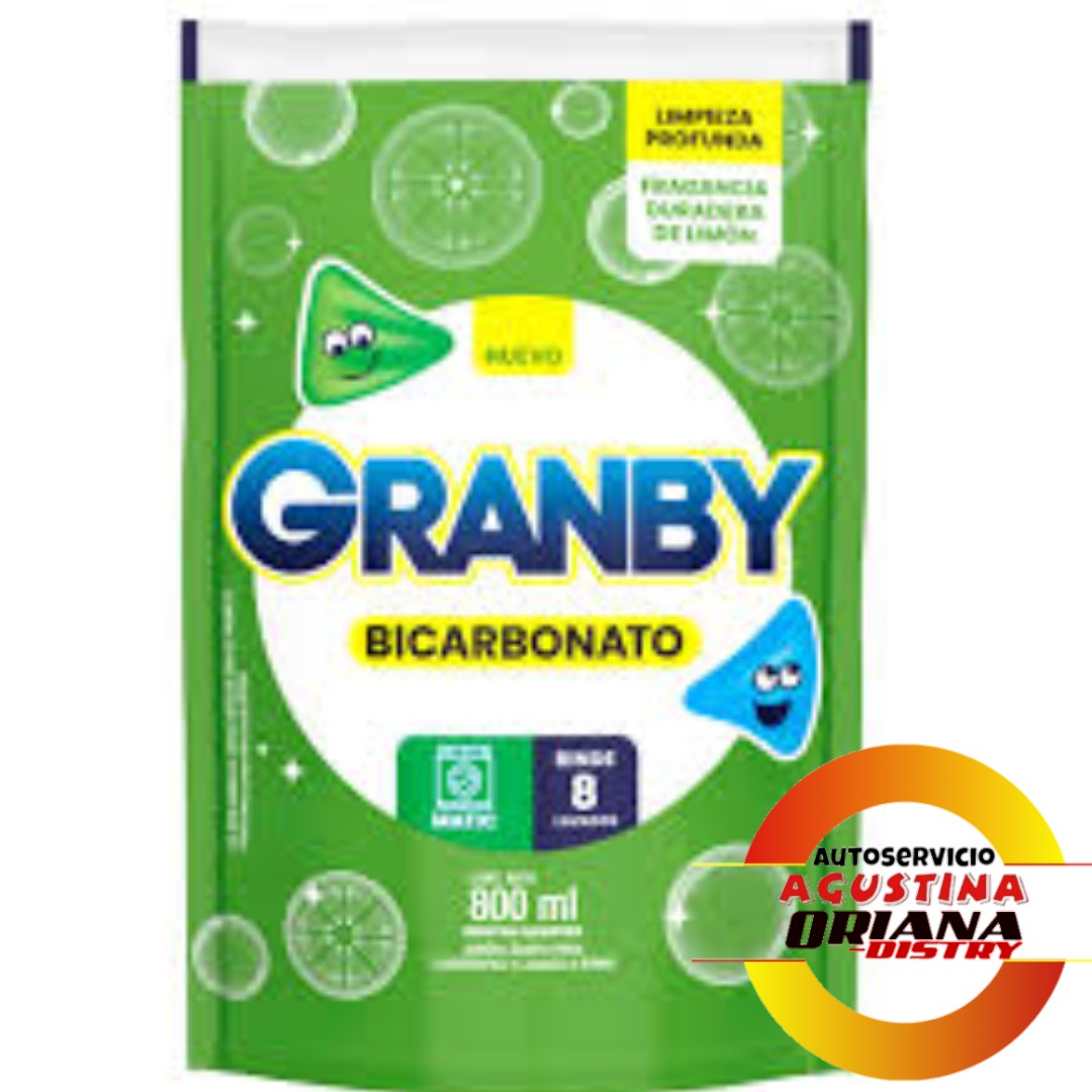 JABON LIQUIDO 800 GRANBY BICARBONATO DOYP - VERDE