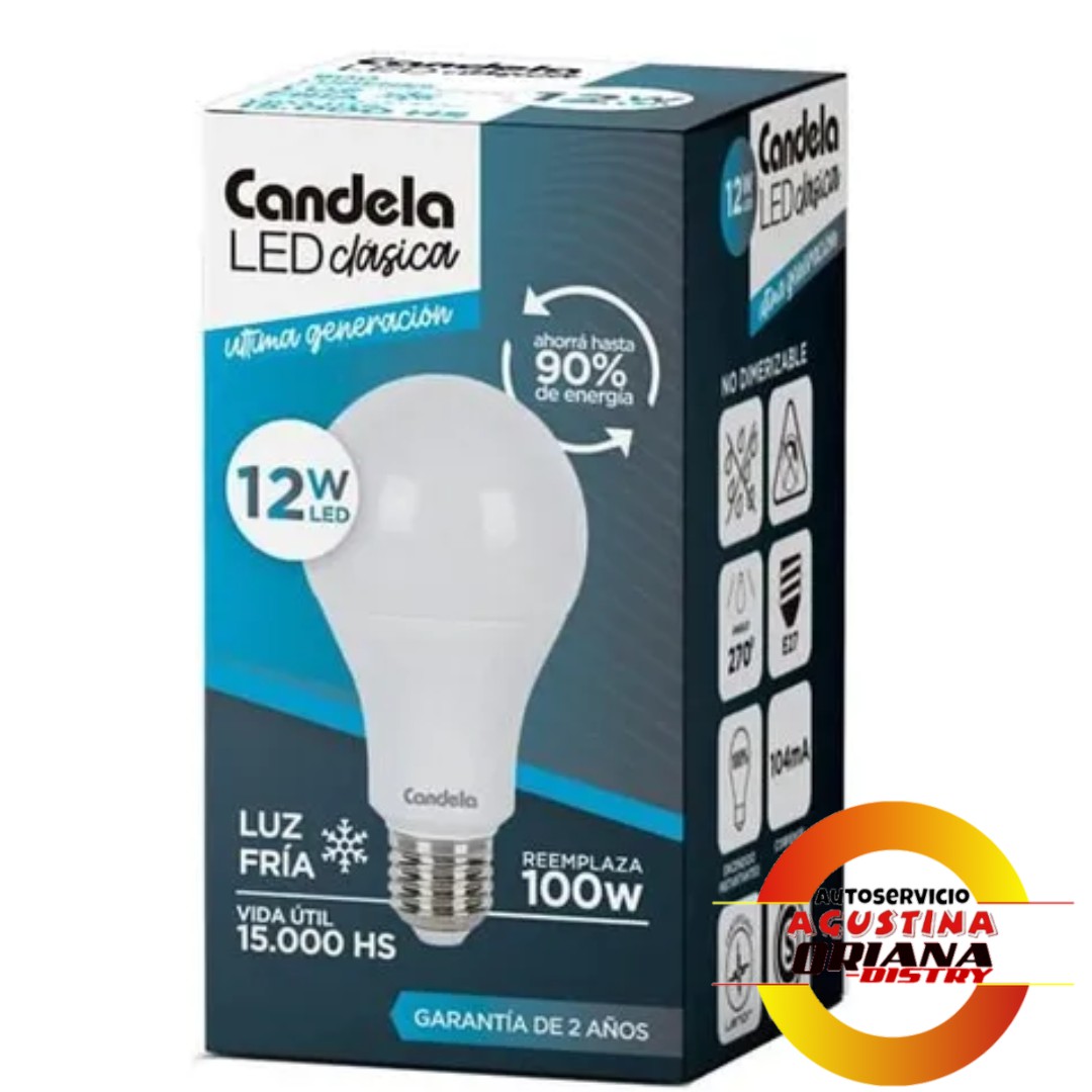 LAMPARA LED 12W CANDELA