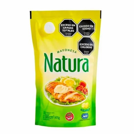 MAYONESA 500G NATURA