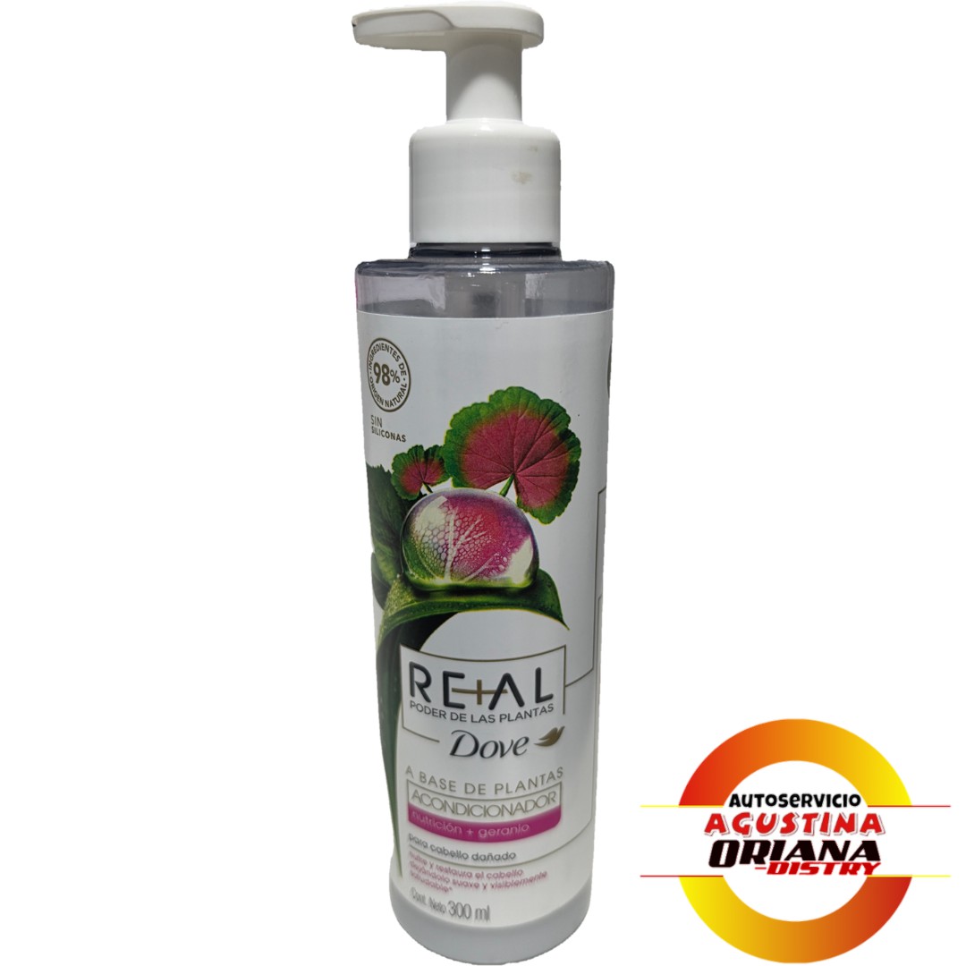 ACONDICIONADOR 300ML DOVE-NUTRICION+GERANIO