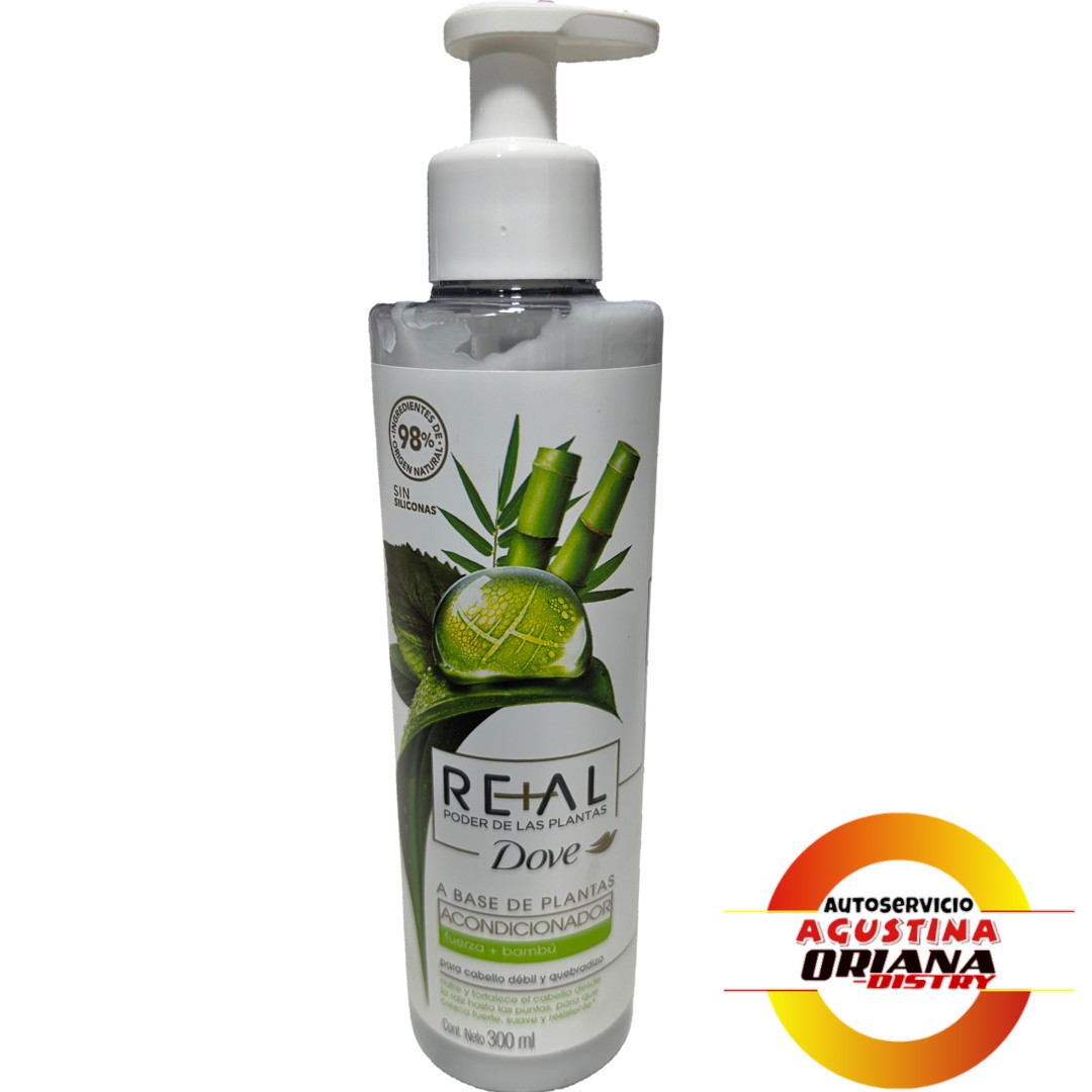 ACONDICIONADOR 300ML DOVE-FUERZA+BAMBU