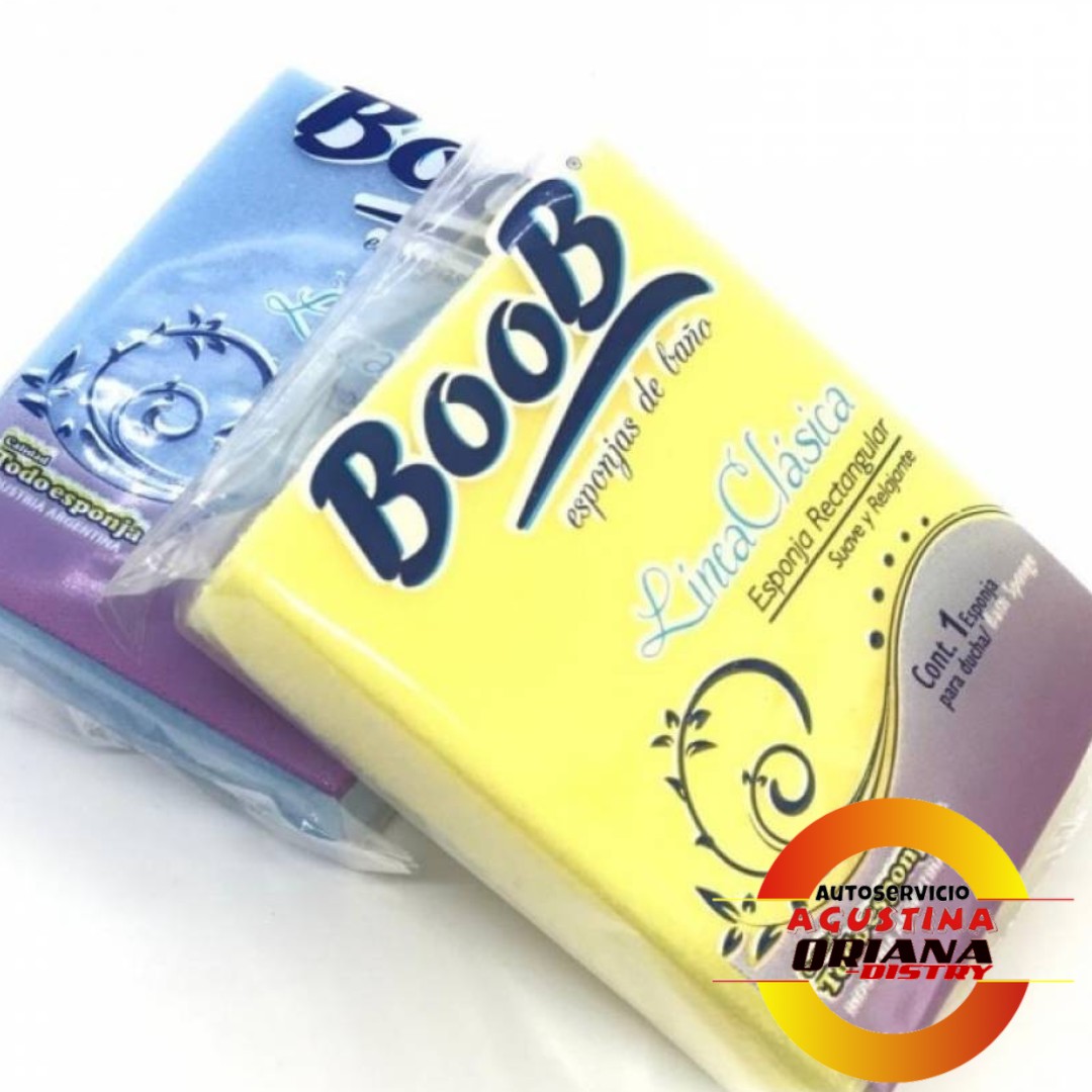 ESPONJA BAÑO BOOB CUADRADA