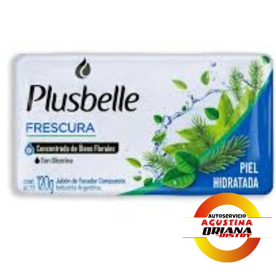 JABON TOCADOR  PLUSBELLE  120G FRESCURA