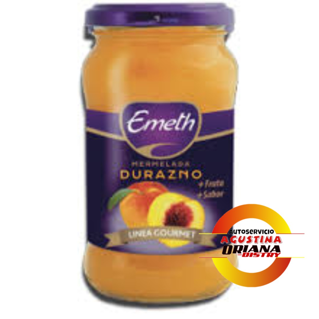 MERMELADA FRASCO 454G EMETH  DURAZNO