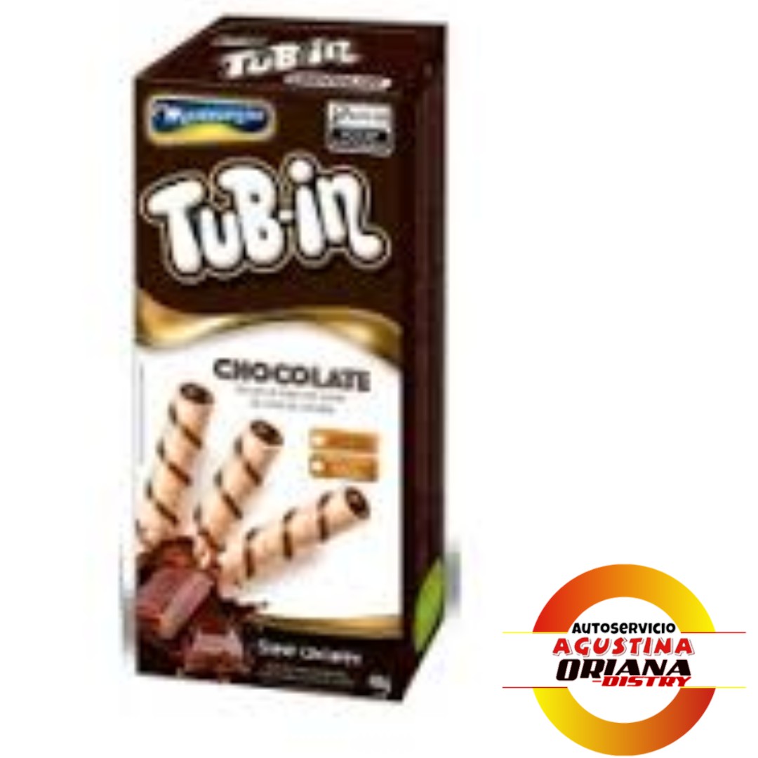 CUBANITOS TU-BIN X48G - CHOCOLATE