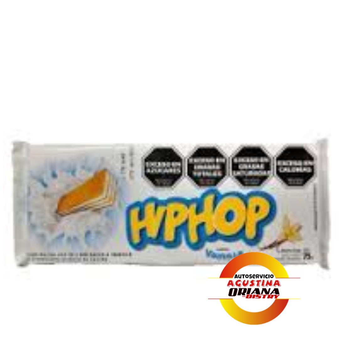 GALLETITAS HIPHOP 75G VAINILLA
