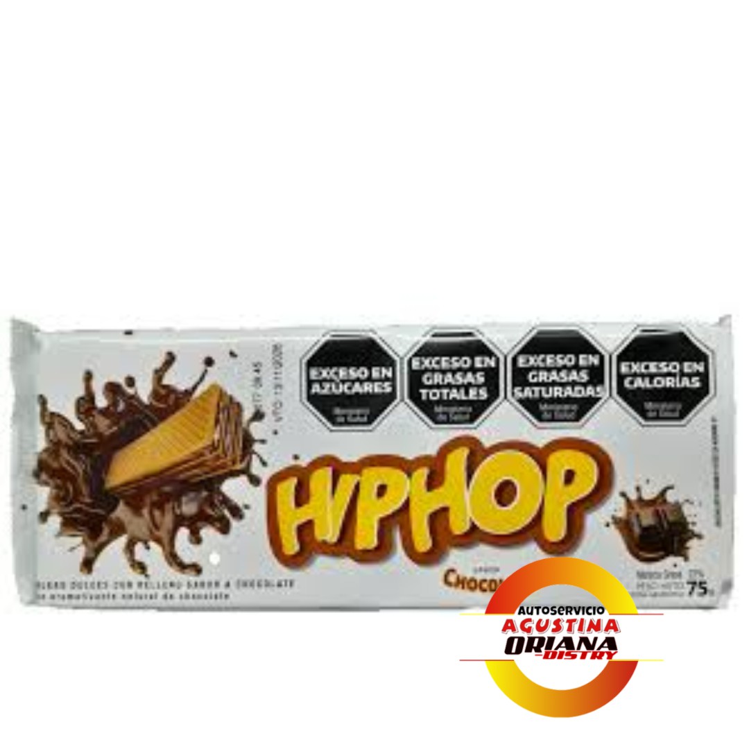 GALLETITAS HIPHOP 75G CHOCOLATE