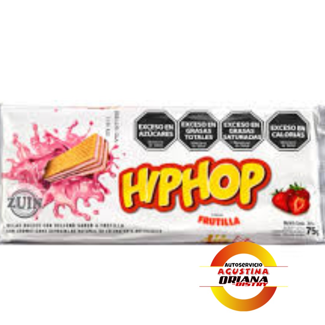GALLETITAS HIPHOP 75G FRUTILLA