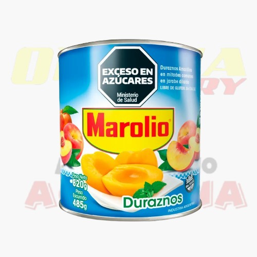 DURAZNO LATA MAROLIO 800G