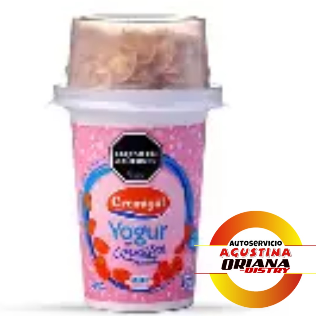 YOGUR CREMIGAL CON CEREALES FRUTILLA