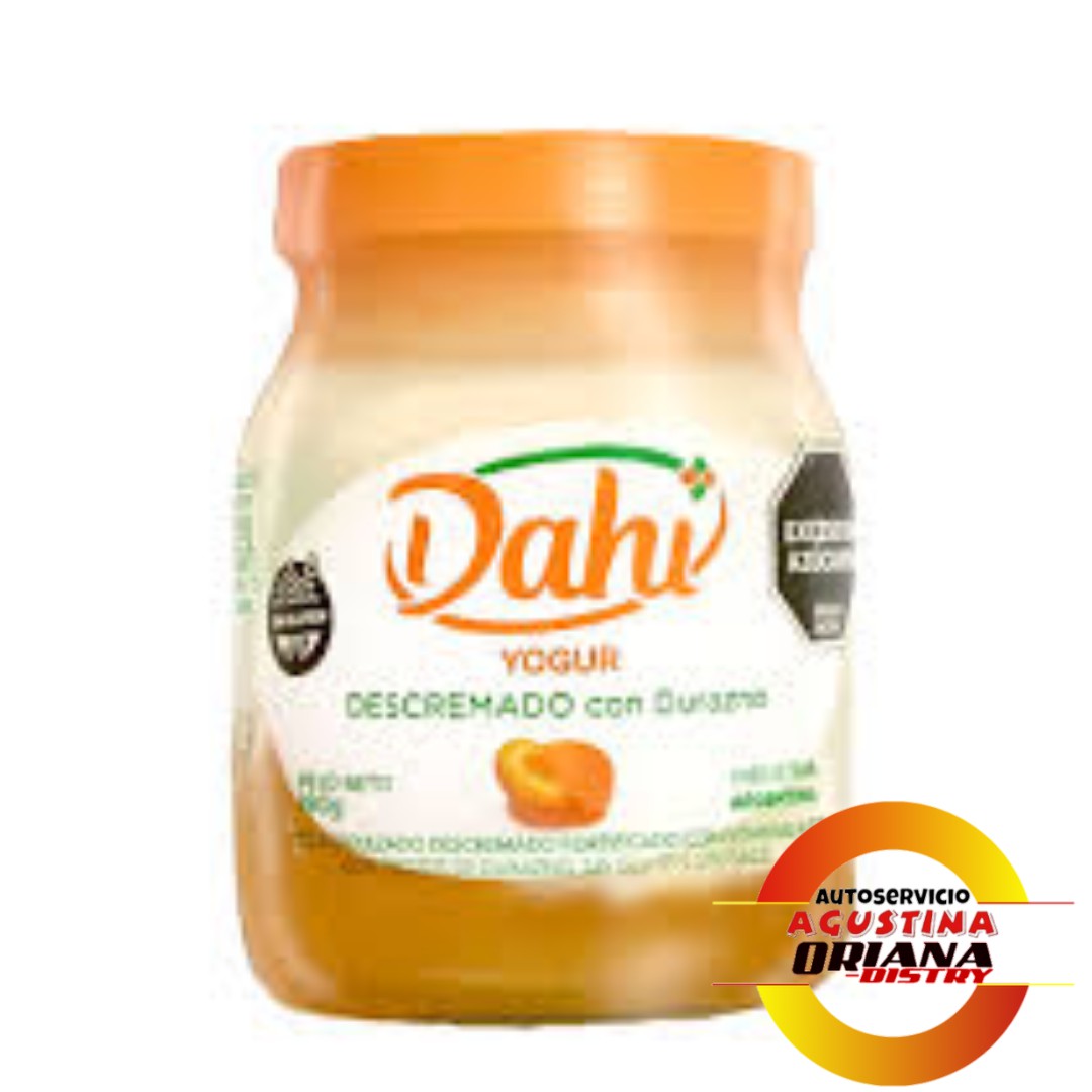 YOGUR DAHI C/FRUTA DURAZNO ENTERO 190G