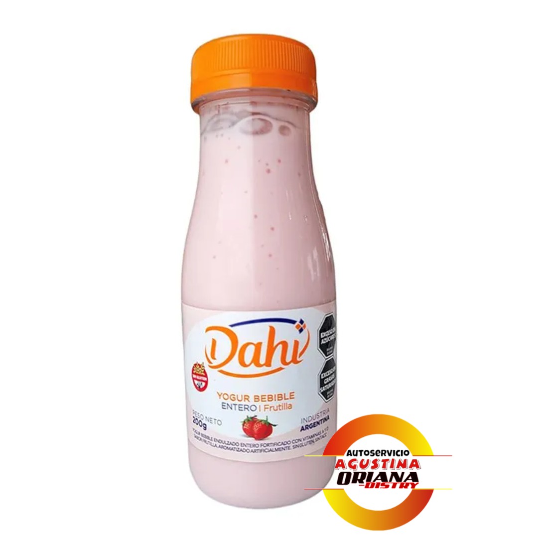 YOGUR DAHI BEBIBLE 200G FRUTILLA