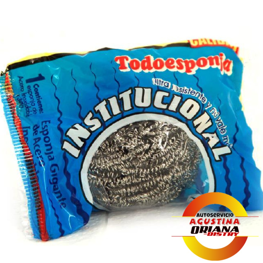 ESPONJA INSTITUCIONAL ACERO