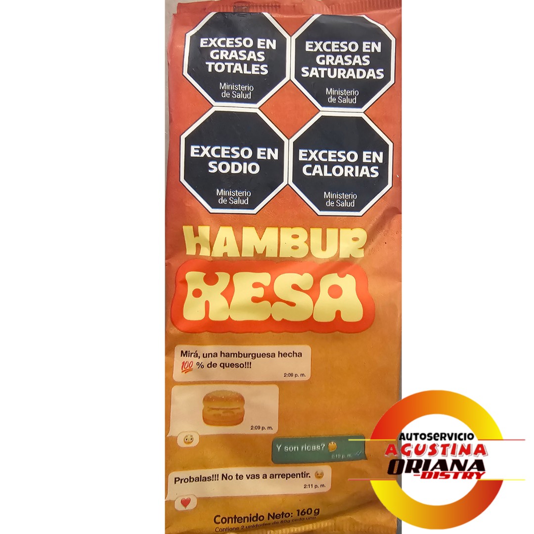 HAMBURGUESA  DE QUESO