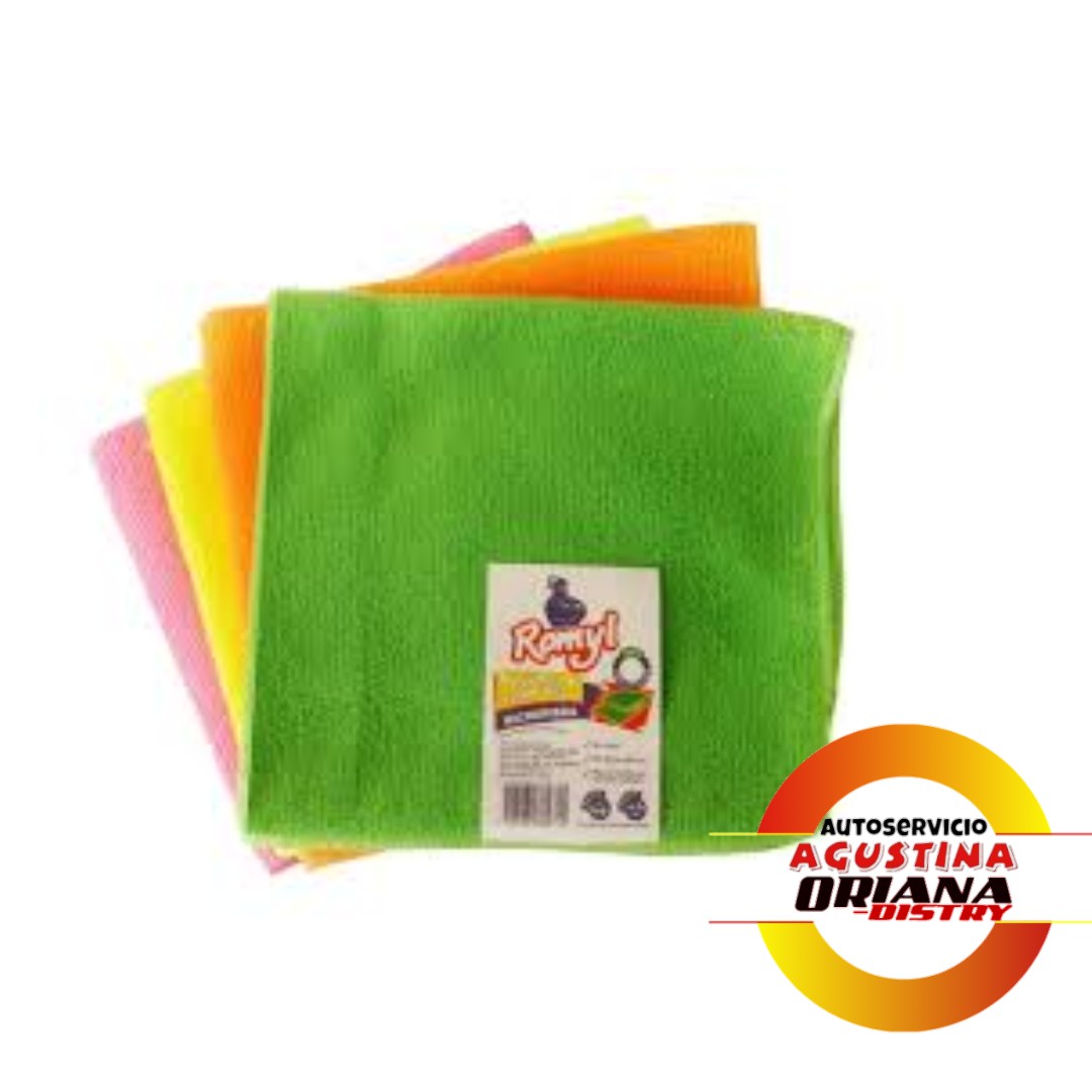 REJILLA ROMYL MICROFIBRA 40 X 37 FLUO