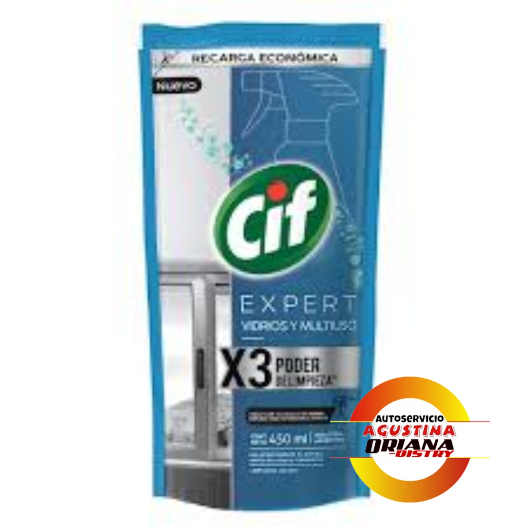 CIF VIDRIOS  450ML EXPERT